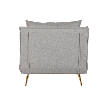 Bäddsoffa Home ESPRIT Grå Kräm Scandi 90 x 90 x 84 cm finns hos Nordekko