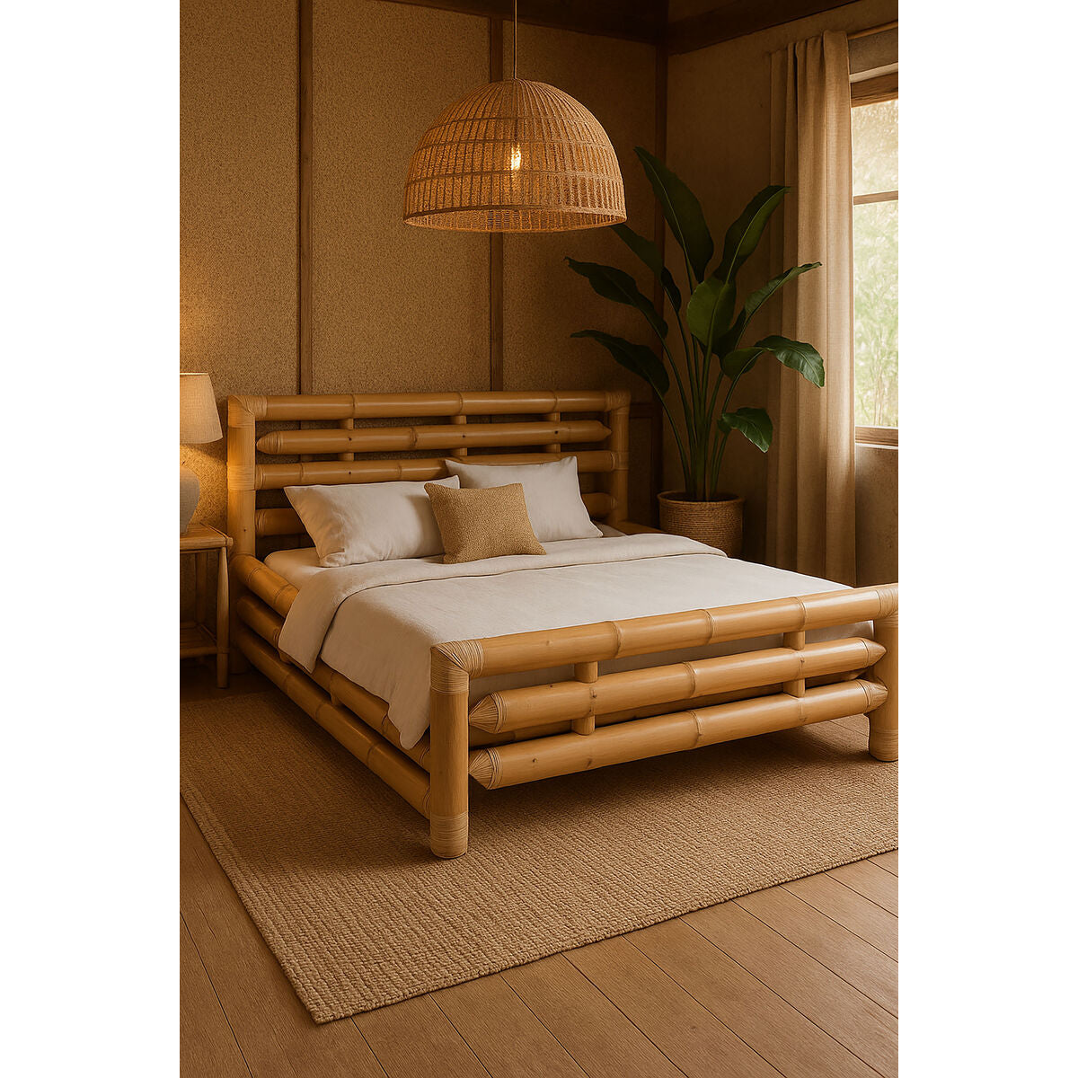 Säng Home ESPRIT 202,5 X 220 X 74 CM finns hos Nordekko