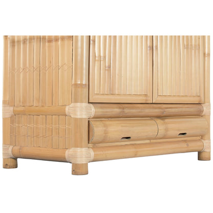 Skåp Home ESPRIT Bambu Rattan 120 X 60 X 170 CM finns hos Nordekko