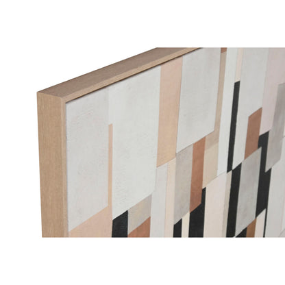 Kanvas Home ESPRIT Vit Svart Abstrakt Urban 100 x 4 x 140 cm (2 antal) finns hos Nordekko