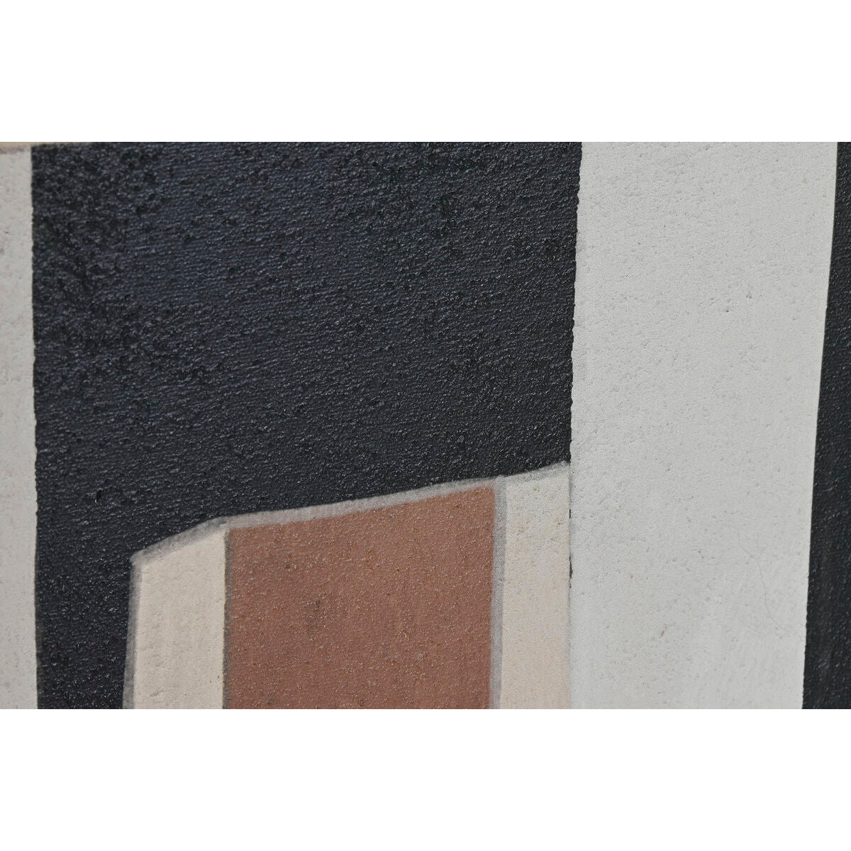 Kanvas Home ESPRIT Vit Svart Abstrakt Urban 100 x 4 x 140 cm (2 antal) finns hos Nordekko