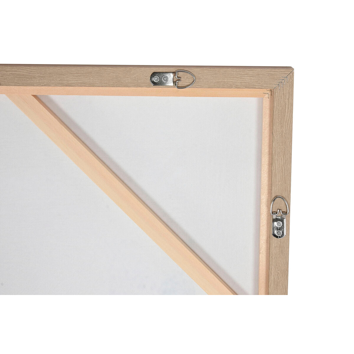 Kanvas Home ESPRIT Vit Svart Abstrakt Urban 100 x 4 x 140 cm (2 antal) finns hos Nordekko