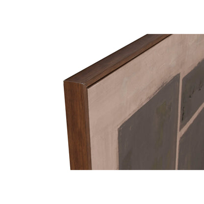 Kanvas Home ESPRIT Mörkbrun Ljusbrun Abstrakt Modern 100 x 4 x 140 cm (2 antal) finns hos Nordekko