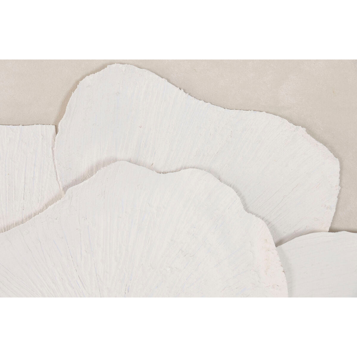 Tavla Home ESPRIT Vit Beige Abstrakt Skandinavisk 102,5 X 4,5 X 102,5 CM (2 antal) finns hos Nordekko