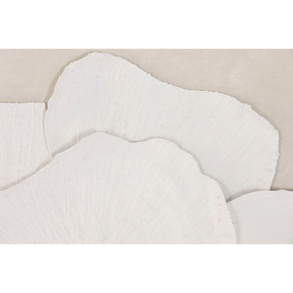 Tavla Home ESPRIT Vit Beige Abstrakt Skandinavisk 102,5 X 4,5 X 102,5 CM (2 antal) finns hos Nordekko
