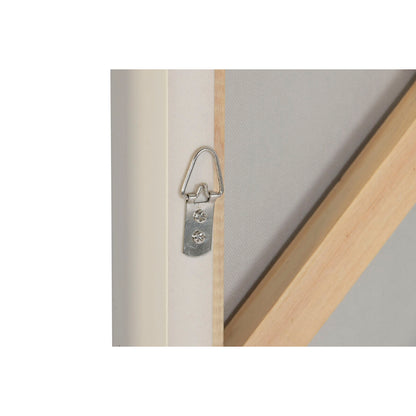 Tavla Home ESPRIT Vit Beige Abstrakt Skandinavisk 102,5 X 4,5 X 102,5 CM (2 antal) finns hos Nordekko