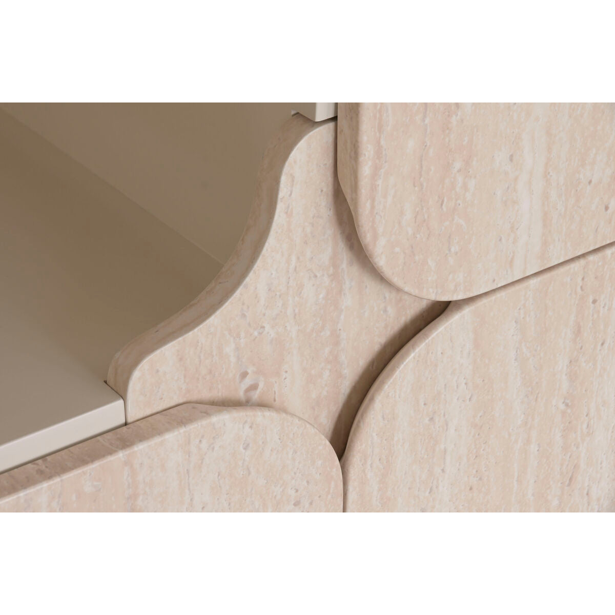 Skåp Home ESPRIT Beige Trä 100 X 40 X 134 CM finns hos Nordekko