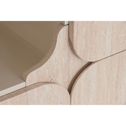 Skåp Home ESPRIT Beige Trä 100 X 40 X 134 CM finns hos Nordekko