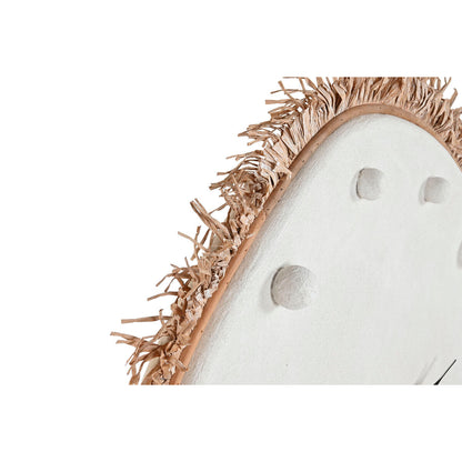 Väggklocka Home ESPRIT Vit Fibrer Trä MDF Scandi 85 X 7 X 85 CM finns hos Nordekko