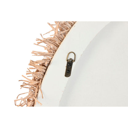 Väggklocka Home ESPRIT Vit Fibrer Trä MDF Scandi 85 X 7 X 85 CM finns hos Nordekko