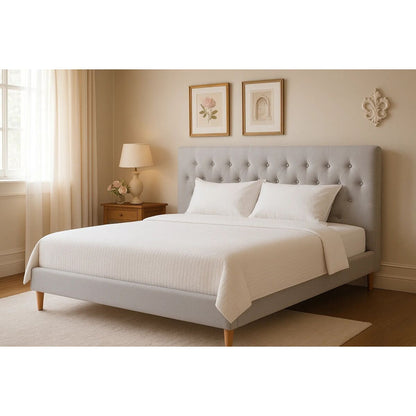 Säng Home ESPRIT Beige 170 X 219 X 104 CM finns hos Nordekko
