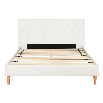 Säng Home ESPRIT Beige 170 X 219 X 104 CM finns hos Nordekko