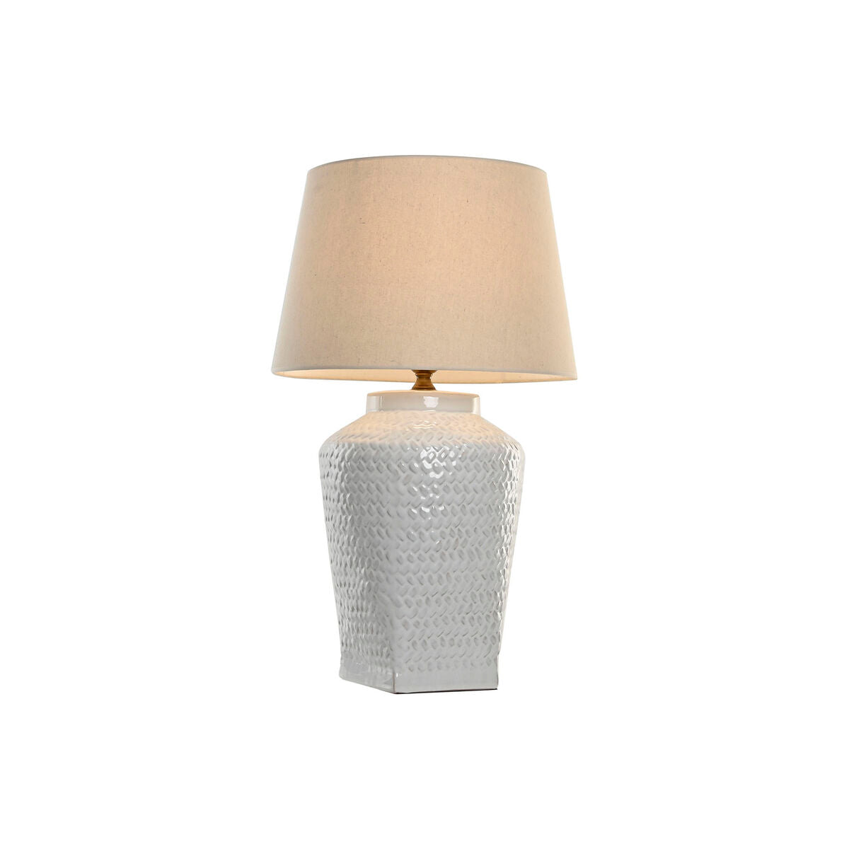 Bordslampa Home ESPRIT Vit 50 W 220 V finns hos Nordekko