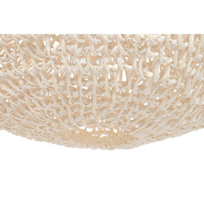 Taklampa Home ESPRIT Beige 60 W 65 x 65 x 35 cm finns hos Nordekko