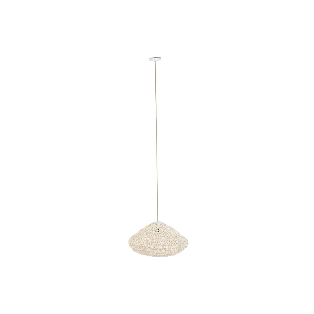 Taklampa Home ESPRIT Beige 60 W 65 x 65 x 35 cm finns hos Nordekko