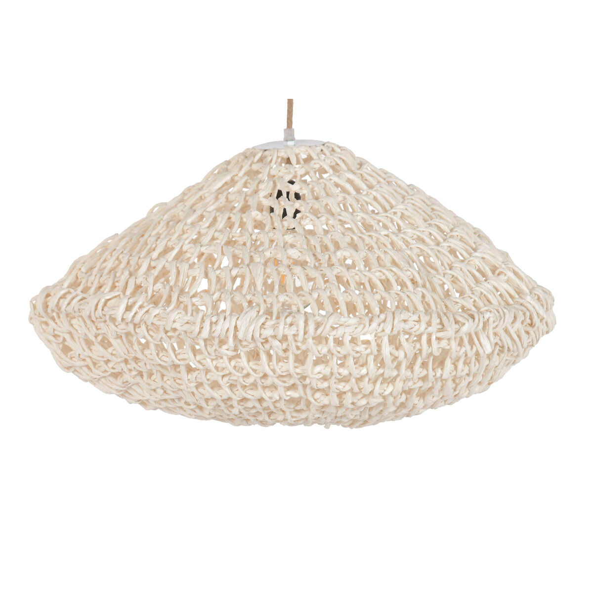 Taklampa Home ESPRIT Beige 60 W 65 x 65 x 35 cm finns hos Nordekko
