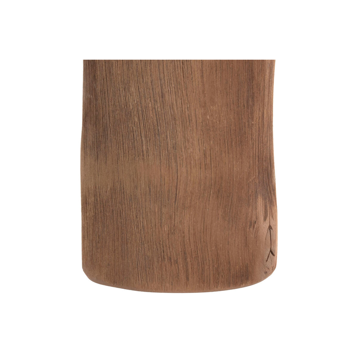 Set med ljusstakar Home ESPRIT Brun Svart Naturell Järn teakträ 8 x 8 x 30 cm (3 antal) finns hos Nordekko