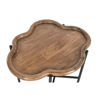 Sidobord Home ESPRIT Brun Svart 60 X 50 X 47 CM finns hos Nordekko