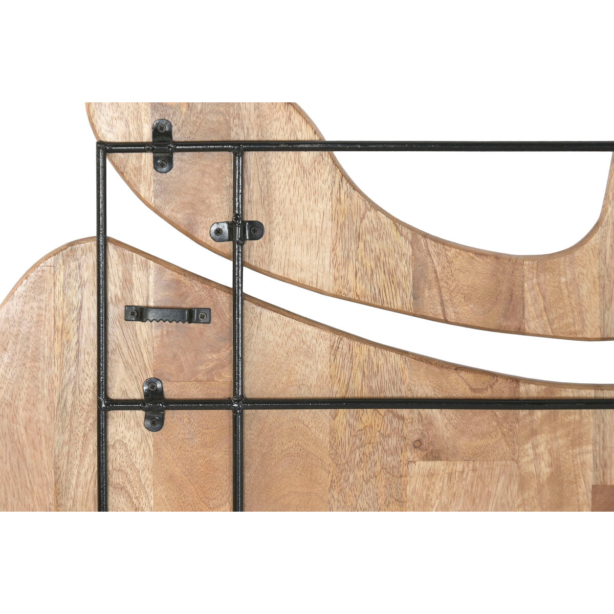 Väggdekoration Home ESPRIT Metall Mangoträ 92 X 3 X 102 CM finns hos Nordekko