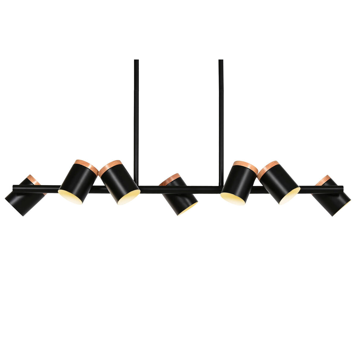 Taklampa Home ESPRIT Brun Svart Trä Metall 104 X 18 X 164 CM finns hos Nordekko
