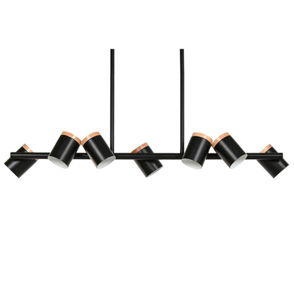Taklampa Home ESPRIT Brun Svart Trä Metall 104 X 18 X 164 CM finns hos Nordekko