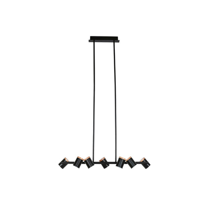 Taklampa Home ESPRIT Brun Svart Trä Metall 104 X 18 X 164 CM finns hos Nordekko