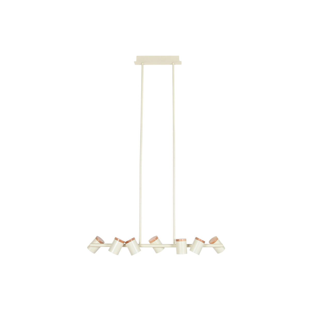 Taklampa Home ESPRIT Vit Trä Metall 104 X 18 X 164 CM finns hos Nordekko