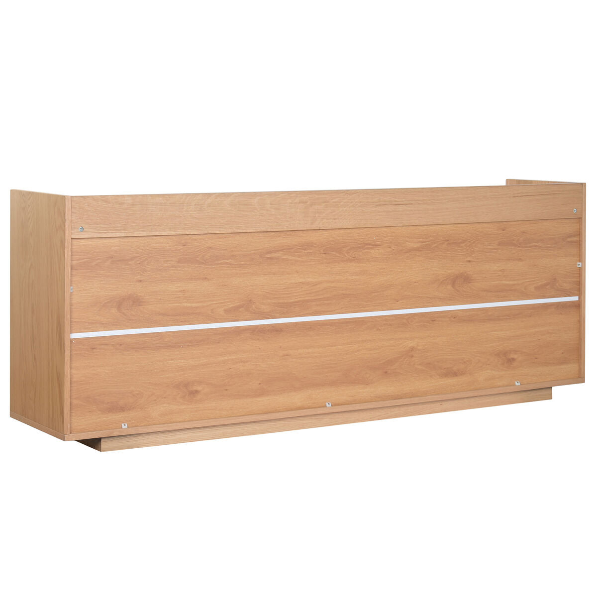 Skänk Home ESPRIT Naturell Trä MDF 200 X 40 X 75 CM finns hos Nordekko