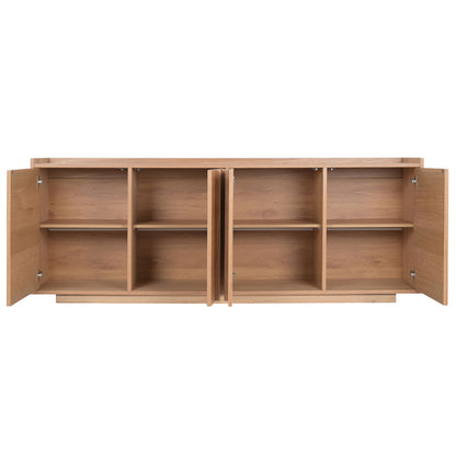 Skänk Home ESPRIT Naturell Trä MDF 200 X 40 X 75 CM finns hos Nordekko
