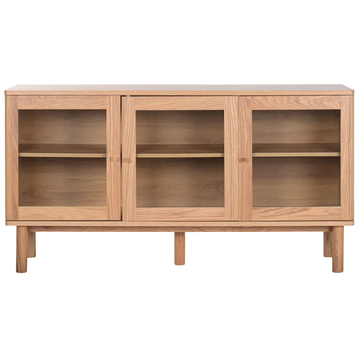 Skänk Home ESPRIT Glas Trä MDF 140 x 40 x 75 cm finns hos Nordekko
