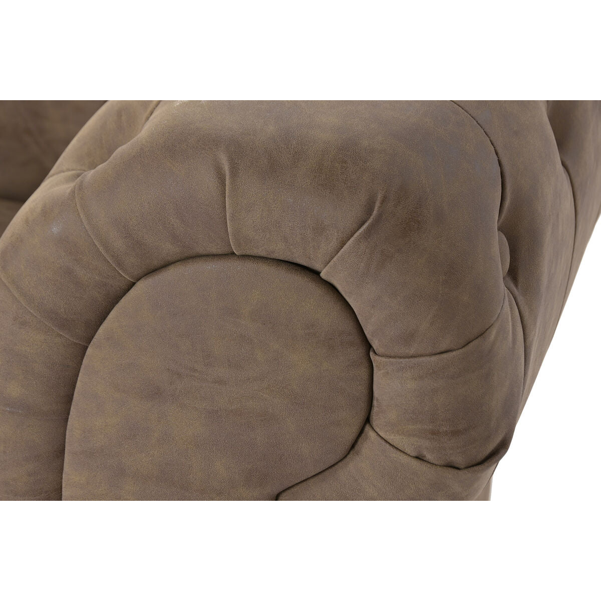Soffa Home ESPRIT Brun Vintage 199 X 82 X 76 CM 196 X 81 X 76 CM finns hos Nordekko