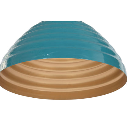 Taklampa Home ESPRIT Blå Metall Järn 50 W 50 x 50 x 28 cm finns hos Nordekko