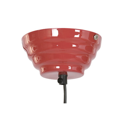 Taklampa Home ESPRIT Röd Metall Järn 50 W 35 x 35 x 17 cm finns hos Nordekko