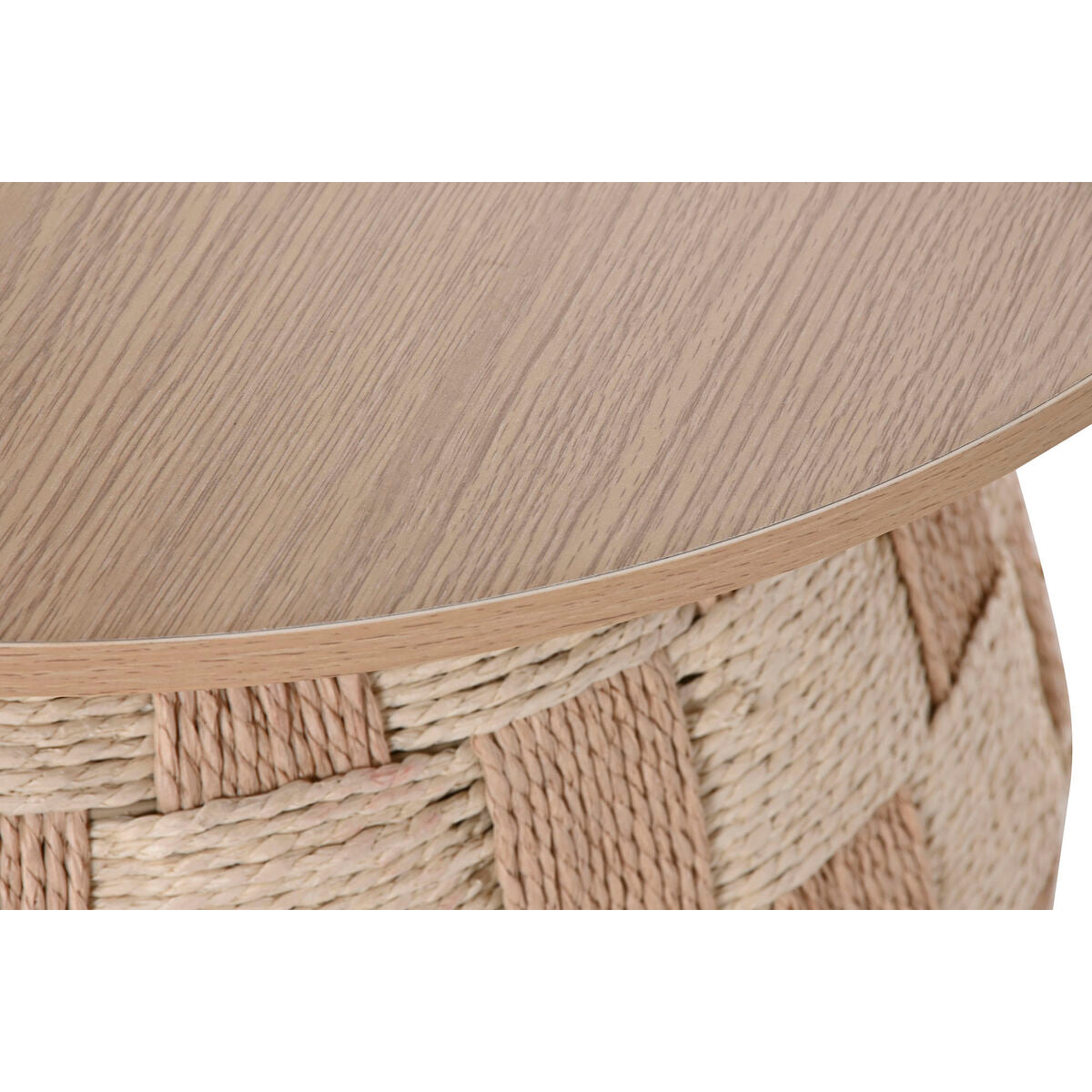 Sidobord Home ESPRIT Naturell 60 x 60 x 48 cm finns hos Nordekko