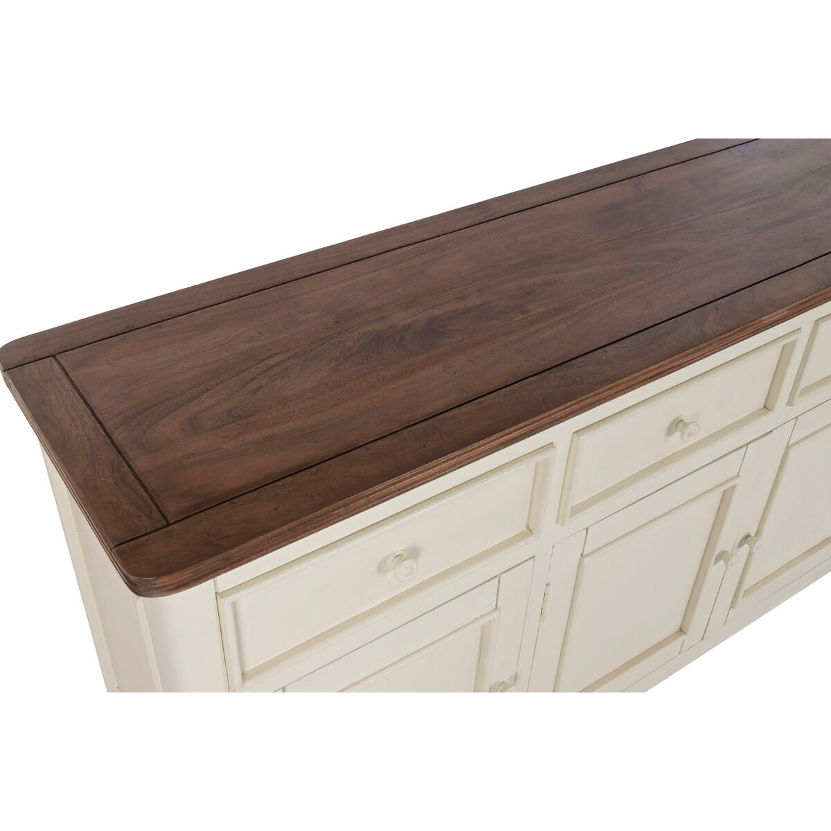 Skänk Home ESPRIT Kräm Mangoträ Trä MDF 150 x 45 x 90 cm finns hos Nordekko