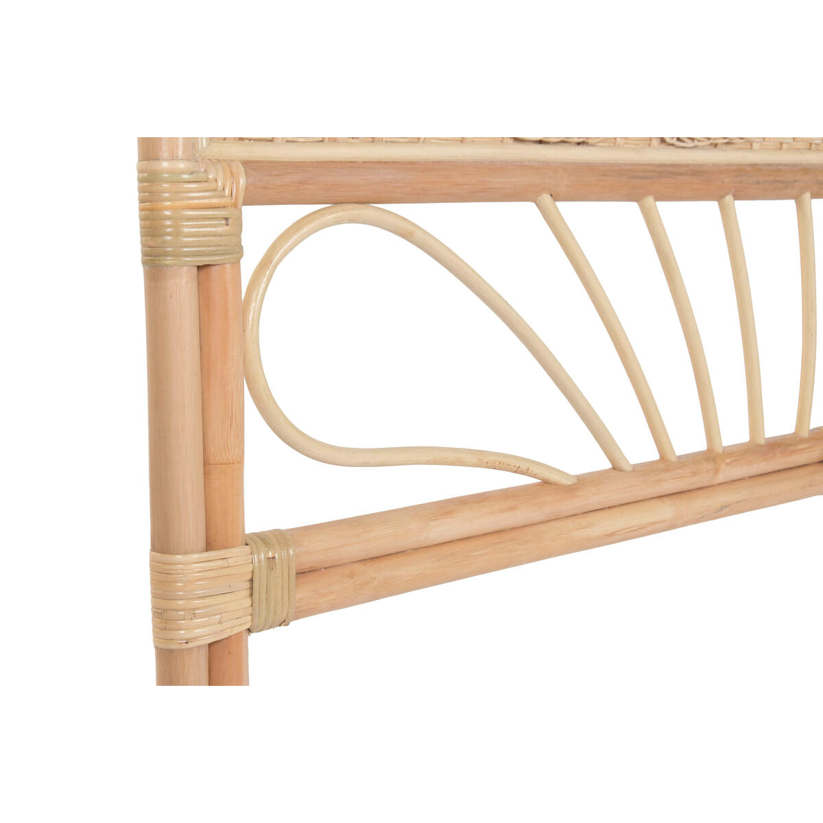 Sänggavel Home ESPRIT Naturell 153 X 4 X 149 CM finns hos Nordekko