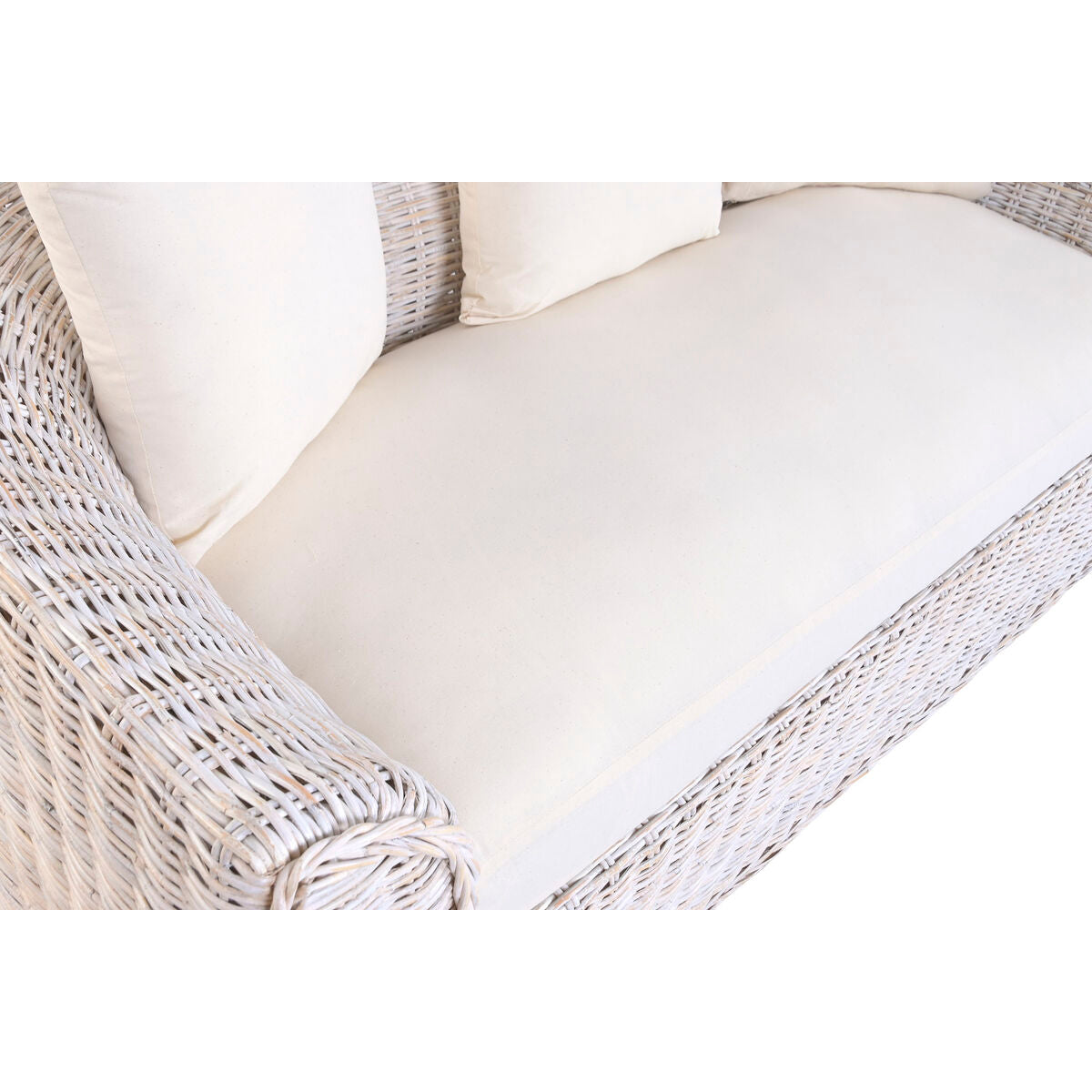 Soffa Home ESPRIT Vit Bali Avskalad 174 x 88 x 69 cm finns hos Nordekko