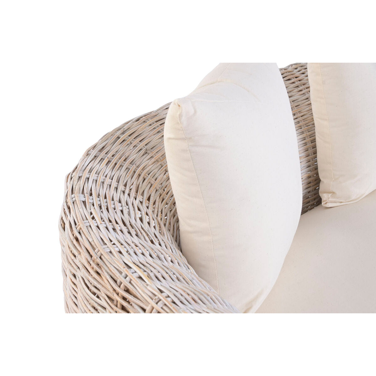 Soffa Home ESPRIT Vit Bali Avskalad 174 x 88 x 69 cm finns hos Nordekko