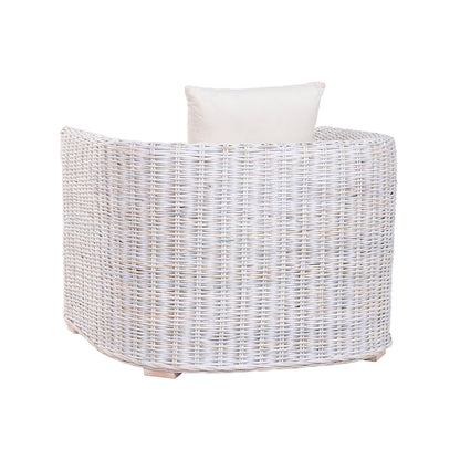 Fåtölj Home ESPRIT Vit 100 x 78 x 68 cm finns hos Nordekko