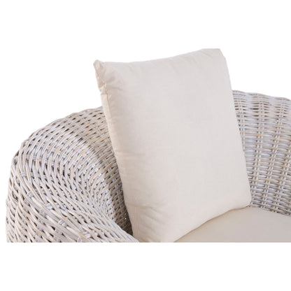 Fåtölj Home ESPRIT Vit 100 x 78 x 68 cm finns hos Nordekko