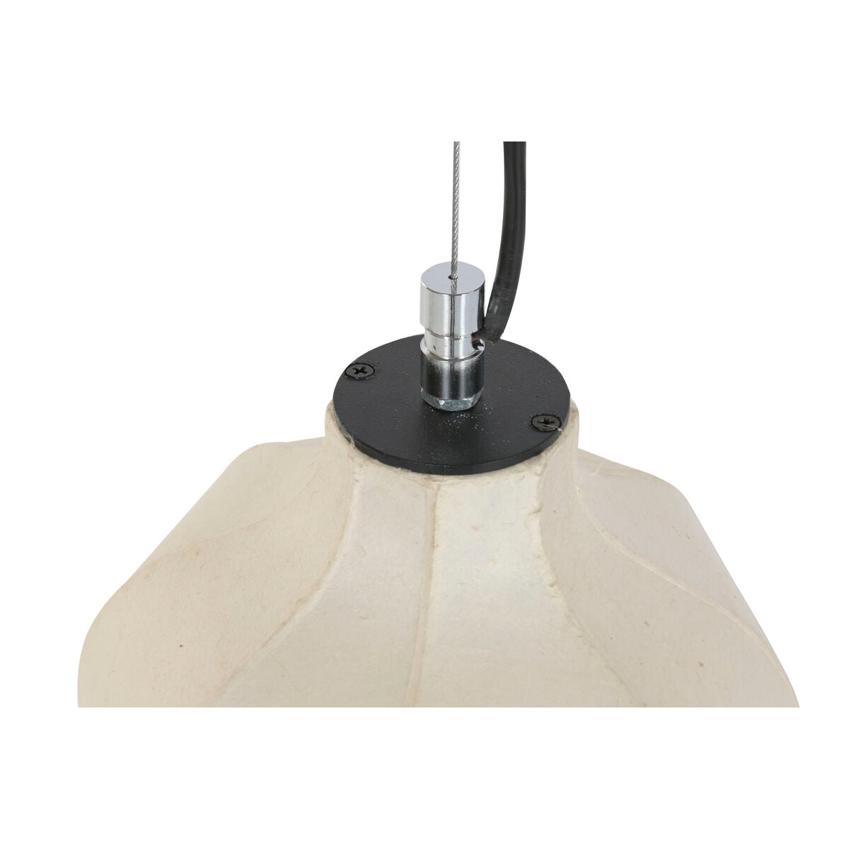 Taklampa Home ESPRIT Vit Papper Stål 50 X 50 X 60,6 CM finns hos Nordekko