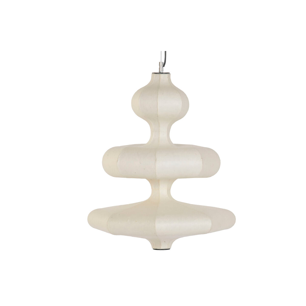 Taklampa Home ESPRIT Vit Papper Stål 50 X 50 X 60,6 CM finns hos Nordekko
