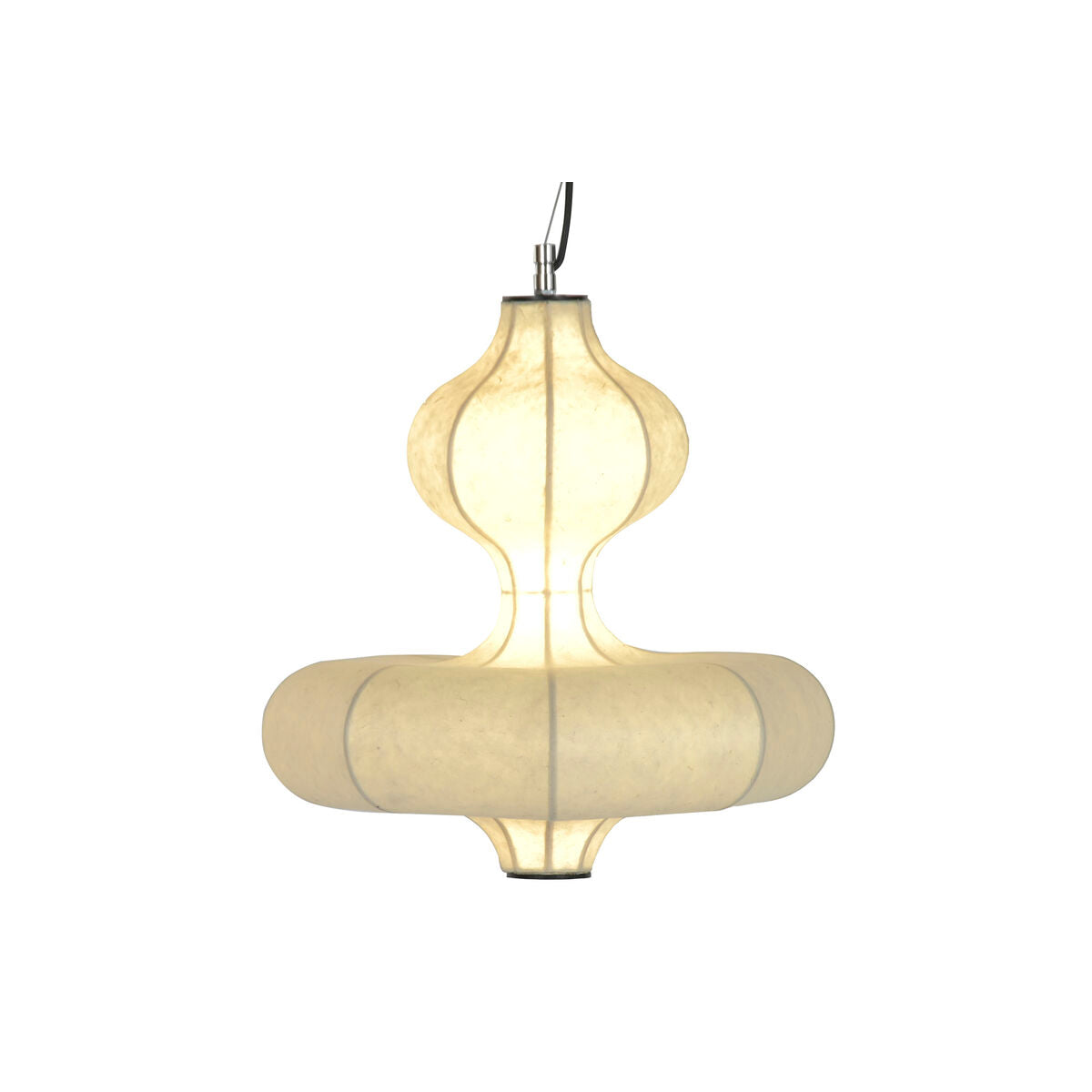 Taklampa Home ESPRIT Vit Papper Stål 40 X 40 X 40,6 CM finns hos Nordekko