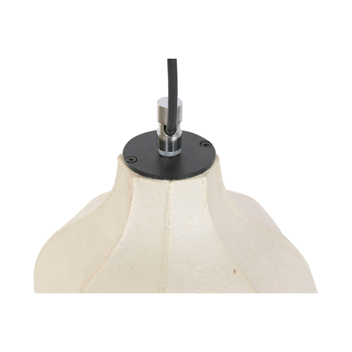Taklampa Home ESPRIT Vit Papper Stål 40 X 40 X 40,6 CM finns hos Nordekko