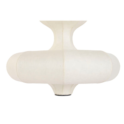 Taklampa Home ESPRIT Vit Papper Stål 40 X 40 X 40,6 CM finns hos Nordekko