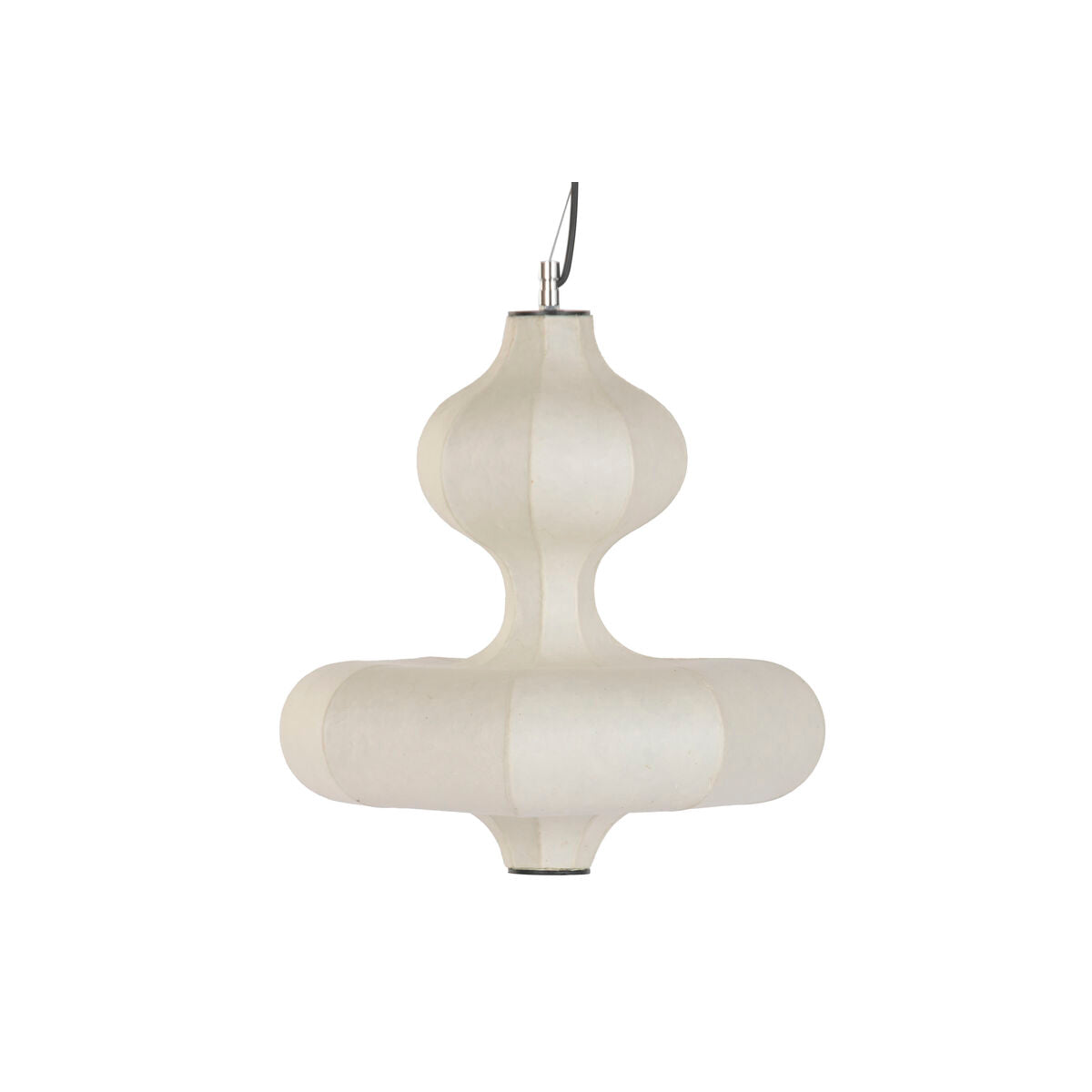 Taklampa Home ESPRIT Vit Papper Stål 40 X 40 X 40,6 CM finns hos Nordekko