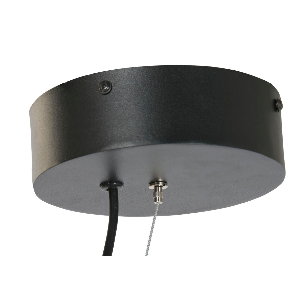 Taklampa Home ESPRIT Vit Naturell Papper Stål 50 X 50 X 60,6 CM finns hos Nordekko