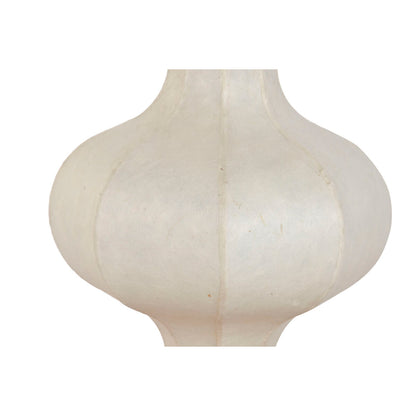 Taklampa Home ESPRIT Vit Naturell Papper Stål 50 X 50 X 40,6 CM finns hos Nordekko