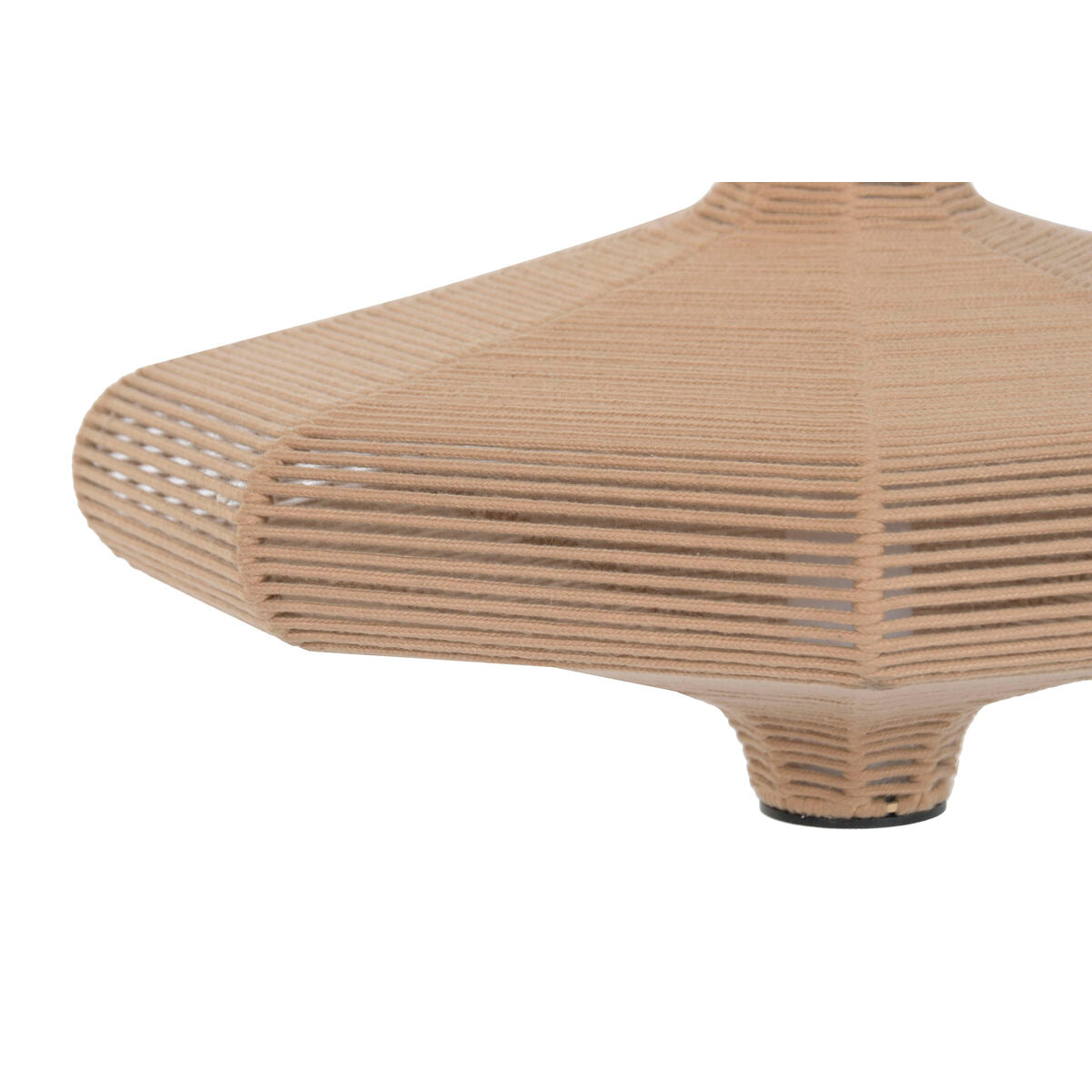Taklampa Home ESPRIT Vit Naturell Papper Stål 50 X 50 X 40,6 CM finns hos Nordekko