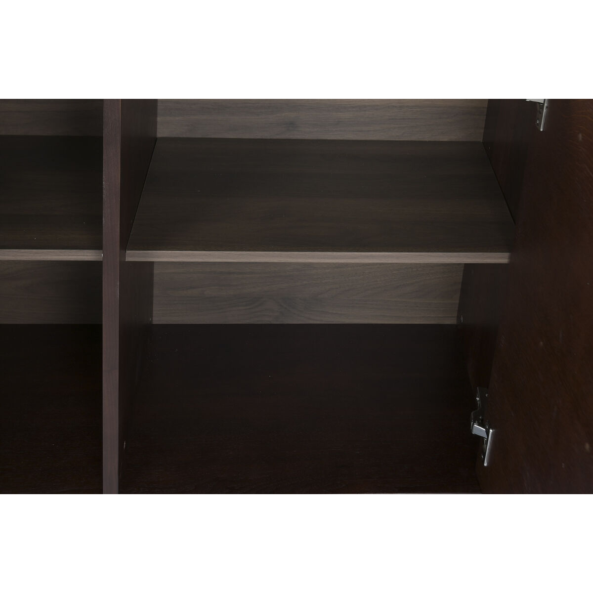 Skänk Home ESPRIT Mörkbrun Trä MDF 200 X 40 X 75 CM finns hos Nordekko